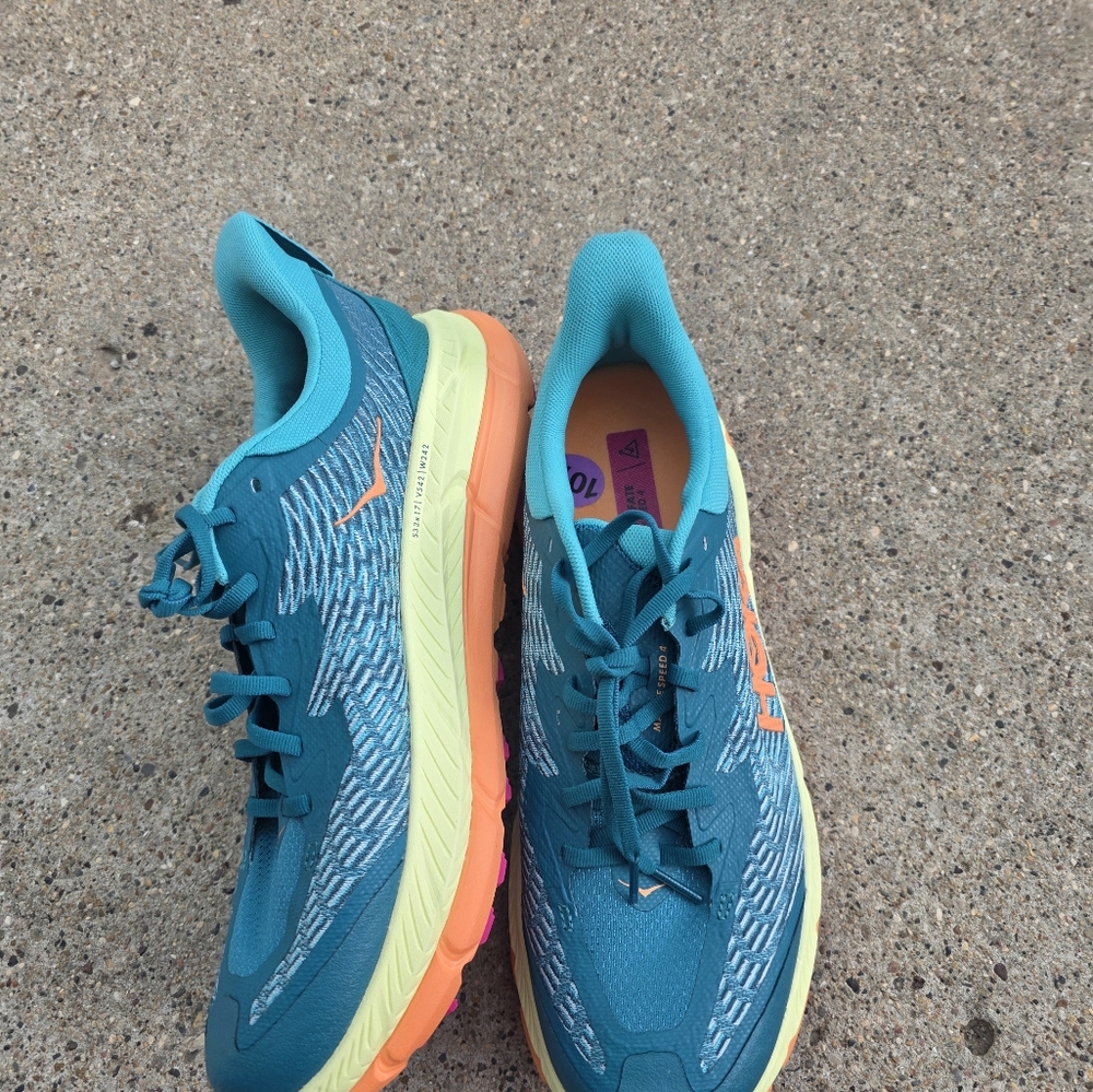 Hoka  One Mafate Speed Trail Sneaker Men Size 10.5D - Picture 3 of 11